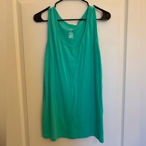 St. John’s Bay - Tank Top in Deep Seafoam - XLT (Tall)